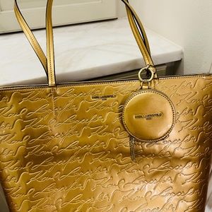 Karl Lagerfeld Gold large handbag in EXCELLENT condition.